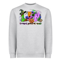 Heather Grey lpn licensed practical nurse Heavyweight Sweatshirt - CowGirlArtShop