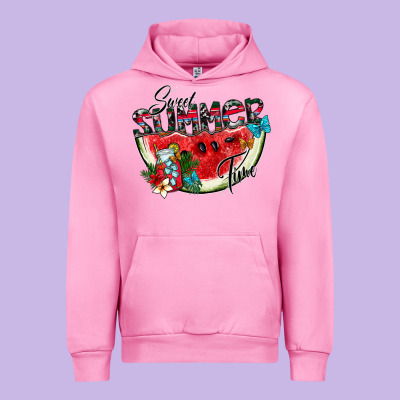 Sweet Summer Time Urban Hoodie Designed By Sublimationcraftshop