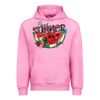 Fuchsia Pink sweet summer time Urban Hoodie - SublimationCraftShop