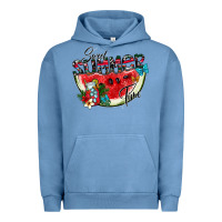 Pigment Pebble Blue sweet summer time Urban Hoodie - SublimationCraftShop