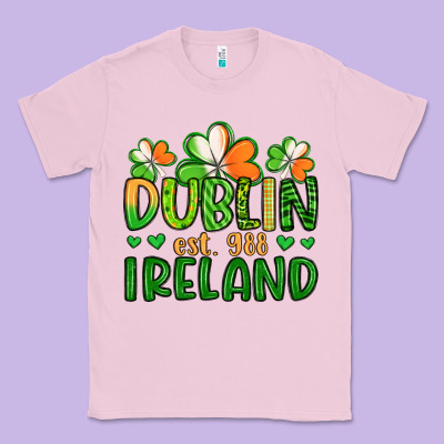 Dublin Ireland St Patrick S Day Classic Tee Designed By Artiststas