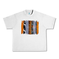 Lunar Rock Western Cowhide Glitter Aztec Leopard Pattern Brushstroke Urban Heavy Tee - Bettercallsaul