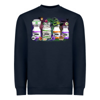 Navy nurse medicine bottles Heavyweight Sweatshirt - CowGirlArtShop