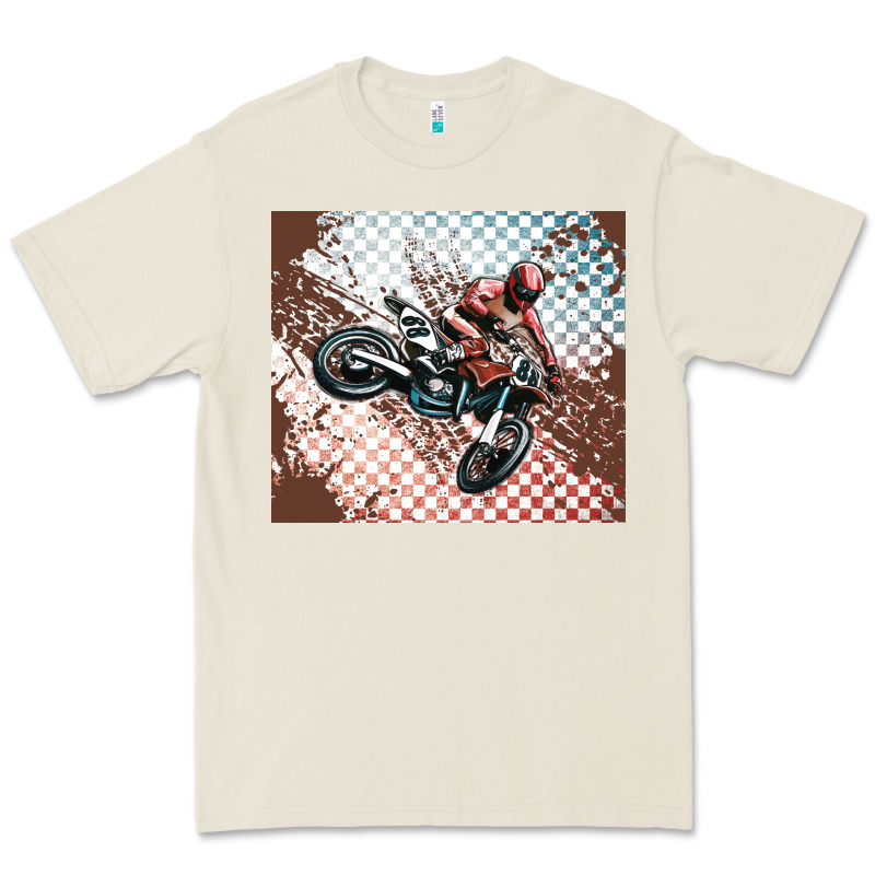 Born To Ride Dirty Bikes Premium Tee by MaliasSmallBusiness | Teevron