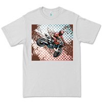Dove Grey born to ride dirty bikes Premium Tee - MaliasSmallBusiness