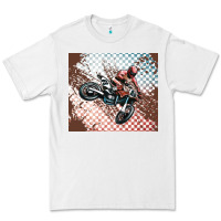 White born to ride dirty bikes Premium Tee - MaliasSmallBusiness