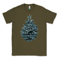 Army Green Colorado Blue Spruce Classic Tee - RanaPortraitStore