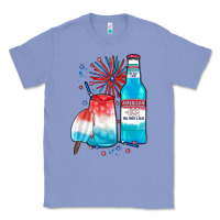 Colony Blue th of july drinks, american ice Classic Tee - JahusDesignShop