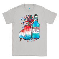 Moon Dust th of july drinks, american ice Classic Tee - JahusDesignShop