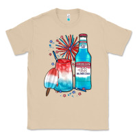 Mushroom th of july drinks, american ice Classic Tee - JahusDesignShop