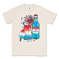 Natural th of july drinks, american ice Classic Tee - JahusDesignShop