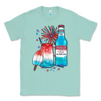 Seafoam th of july drinks, american ice Classic Tee - JahusDesignShop