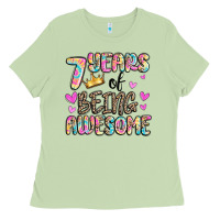 Matcha 7 years of being awesome Ladies Tee - MaliasSmallBusiness