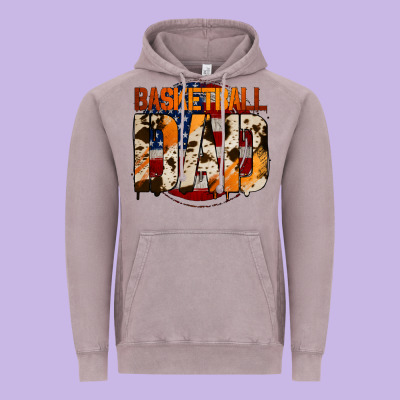 American Basketball Dad Vintage Hoodie Designed By Bettercallsaul