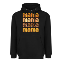 Black mama fall Heavyweight Hoodie - BundleAndBundleShop
