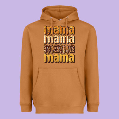 Mama Fall Heavyweight Hoodie Designed By Bundleandbundleshop