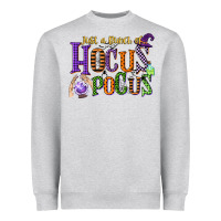 Heather Grey just a bunch of hocus pocus Heavyweight Sweatshirt - CowGirlArtShop