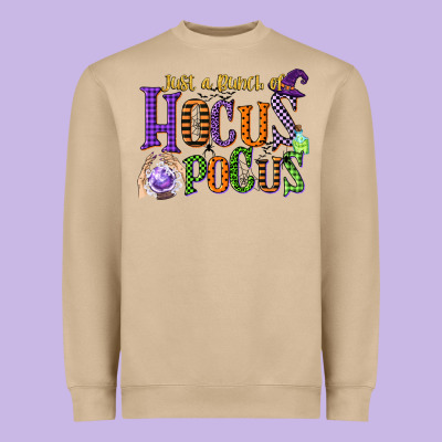 Just A Bunch Of Hocus Pocus Heavyweight Sweatshirt Designed By Cowgirlartshop