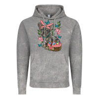 Cloud Rock easter french bulldog Vintage Hoodie - RanaPortraitStore