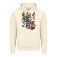 Vintage Artic easter french bulldog Vintage Hoodie - RanaPortraitStore