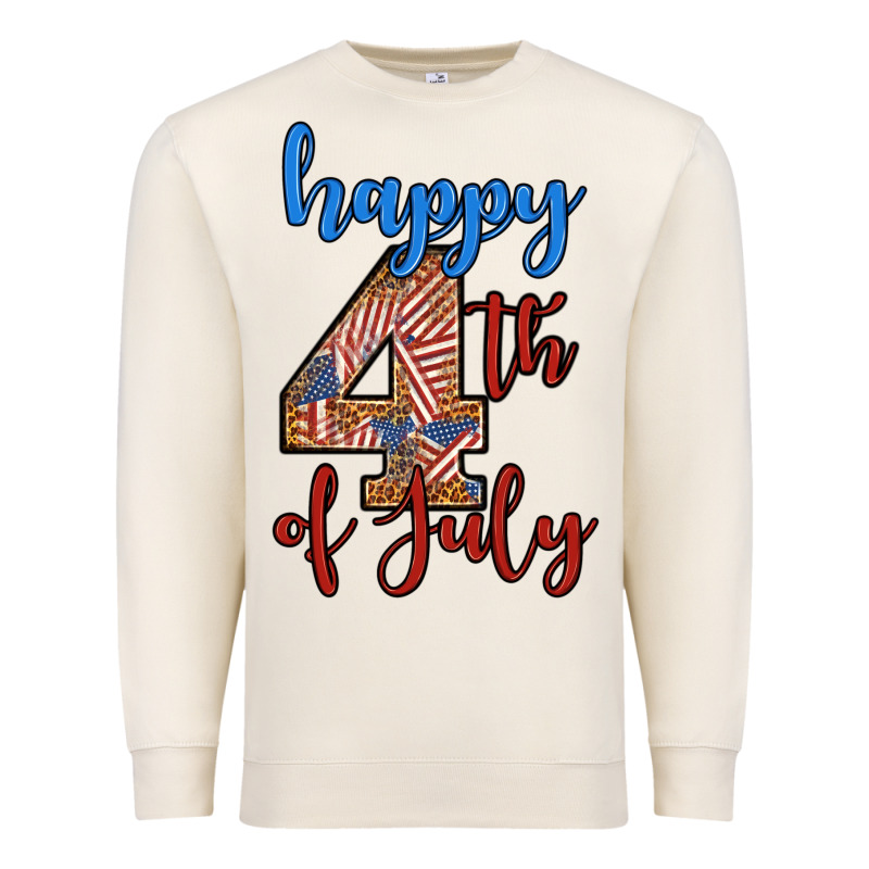 Happy 4th Of July Premium Sweatshirt by BundleAndBundleShop | Teevron