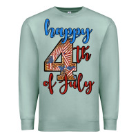 Seafoam happy 4th of july Premium Sweatshirt - BundleAndBundleShop