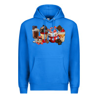 True Royal Chocolate Love Coffee Cups Premium Hoodie - FaDigitalArtStudio