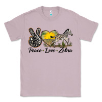 Lilac peace love zebra Classic Tee - LillyAllenDesigns