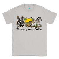 Moon Dust peace love zebra Classic Tee - LillyAllenDesigns