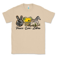 Mushroom peace love zebra Classic Tee - LillyAllenDesigns