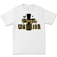 White christian prayer warrior Premium Tee - MaliasSmallBusiness