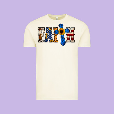 Faith  Th Of July Cross Vintage Tee Designed By Jasminsmagicworld