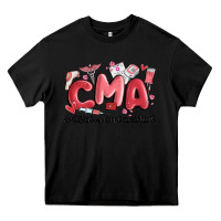 Black valentines day cma Heavy Core Tee - MaliasSmallBusiness
