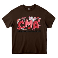 Chocolate Brown valentines day cma Heavy Core Tee - MaliasSmallBusiness
