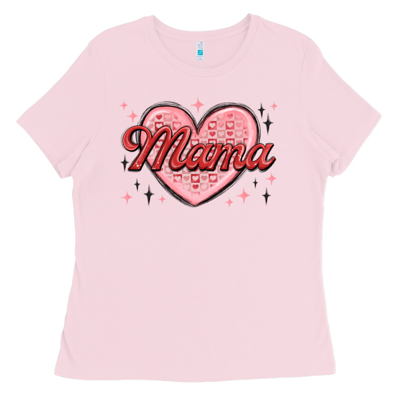 Mama Valentines Ladies Tee by MaliasSmallBusiness | Teevron