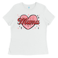 White mama valentines Ladies Tee - MaliasSmallBusiness
