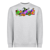 Heather Grey halloween nurse Heavyweight Sweatshirt - CowGirlArtShop