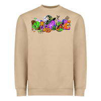 Halloween Nurse Heavyweight Sweatshirt | Teevron