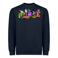 Navy halloween nurse Heavyweight Sweatshirt - CowGirlArtShop