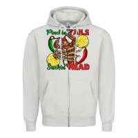Dove Grey Pinchin' tails suckin' head crawfish Zipper Hoodie - FaDigitalArtStudio