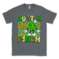 Charcoal Heather just a little pinch Classic Tee - Artiststas
