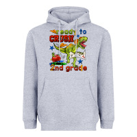Heather Grey ready to crush 2nd grade Heavyweight Hoodie - BundleAndBundleShop
