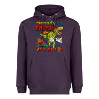 Plum ready to crush 2nd grade Heavyweight Hoodie - BundleAndBundleShop