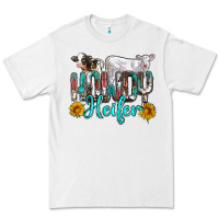 White western howdy heifer Premium Tee - NancyCooperArtShop