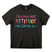 Asphalt i don't need your attitude i brought my own Heavy Core Tee - MaliasSmallBusiness