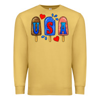 Antique Gold usa popsicles Premium Sweatshirt - BundleAndBundleShop