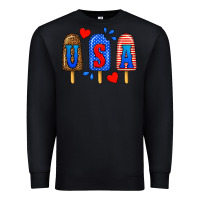 Black usa popsicles Premium Sweatshirt - BundleAndBundleShop