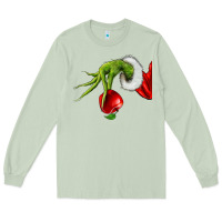 Matcha Christmas Character Long Sleeve Tee - NancyCooperArtShop