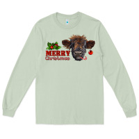 Matcha Merry Christmas Calf Long Sleeve Tee - RanaPortraitStore