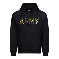 Black proud Army mom Urban Hoodie - CowhideDigitalArt
